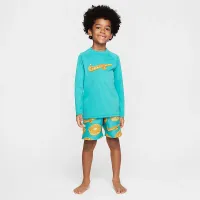 Nike Swim Hydroguard Little дитячі Long-Sleeve Top блакитний