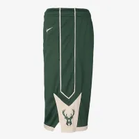Milwaukee Bucks Icon Edition Big дитячі Nike Dri-FIT NBA Swingman шорти колір зелений