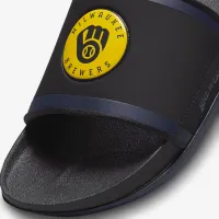 Nike Offcourt (MLB Milwaukee Brewers) Slide цвет черный