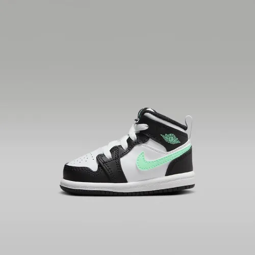 Nike Jordan 1 Mid Baby/Toddler Кроссовки цвет белый