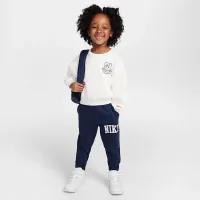 Nike Game, Swoosh, Match! Toddler Crew Top цвет белый