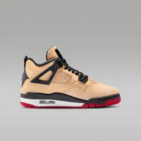 Nike Air Jordan 4 Retro Big дитячі Кросівки колір коричневий