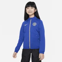 Nike Chelsea FC Academy Pro Big дитячі Knit Soccer Куртка блакитний