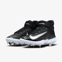 Nike Alpha Huarache Elite 4 Mid чоловічі бейсбольні бутси колір чорний