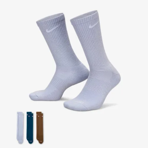 Nike Everyday Plus Cushioned тренировочные Crew носки (3 пары) многоцветный