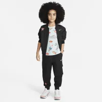Nike Little дитячі Sole Food Printed футболка блакитний