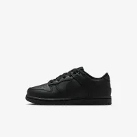 Nike Dunk Low Little дитячі Кросівки колір чорний