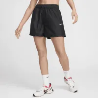 Nike Sportswear Essentials женская Repel Mid-Rise шорты цвет черный