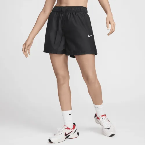 Nike Sportswear Essentials женская Repel Mid-Rise шорты цвет черный
