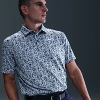 Nike Tour чоловічі Dri-FIT для гольфу Polo блакитний