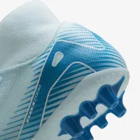 Nike Mercurial Superfly 10 Academy AG High-Top футбольні бутси блакитний