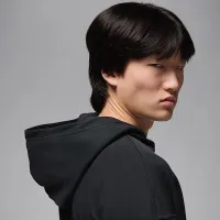 Nike Jordan MVP чоловічі оверсайз French Terry Pullover Толстовка з капюшоном колір чорний