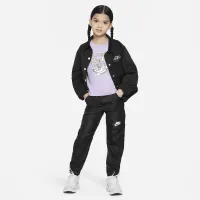 Nike Sweet Swoosh Little детские футболка цвет фиолетовый