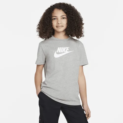 Nike Sportswear Big дитячі (Girls') футболка колір сірий