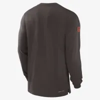 Cleveland цвет коричневыйs Sideline Player Team Issue Men’s Nike Dri-FIT Long-Sleeve Top цвет коричневый