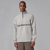 Nike Jordan Sport чоловічі Dri-FIT 1/4-Zip для гольфу Top колір сірий