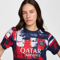 Paris Saint-Germain Academy Pro Home женская Nike Dri-FIT Soccer Pre-Match Top синий