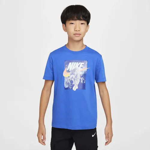 Nike Sportswear Big детские футболка синий