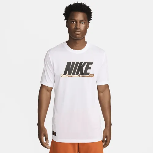 Nike чоловічі Dri-FIT Fitness футболка колір білий