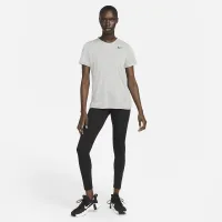 Nike Dri-FIT жіноча футболка колір сірий
