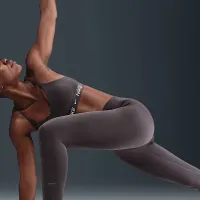 Nike One женская Therma-FIT С высокой Талией Full-Length лосины цвет серый