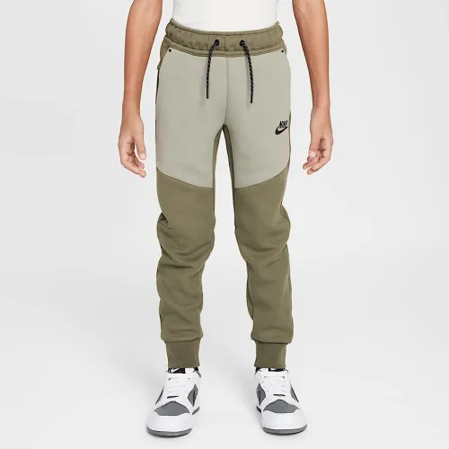 Nike Sportswear Tech Fleece Big детские Joggers цвет зеленый