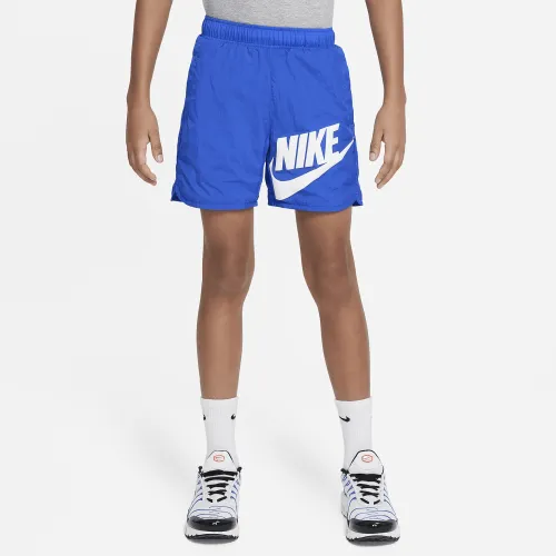Nike Sportswear Big дитячі (для хлопчиків) Woven шорти блакитний