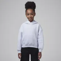 Nike Jordan Brooklyn Essentials Little дитячі Pullover Толстовка з капюшоном колір сірий