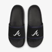 Nike Offcourt (MLB Atlanta Braves) Slide цвет черный