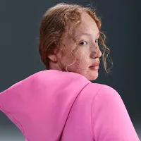 Nike Sportswear Phoenix Fleece жіноча Shrunken Толстовка з капюшоном Pink
