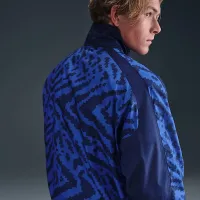 Nike Air чоловічі Half-Zip Куртка блакитний