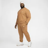 Nike Sportswear Club Fleece мужские Crew цвет коричневый