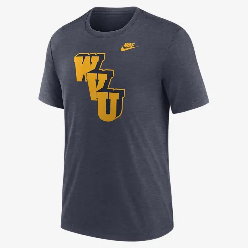 West Virginia Mountaineers Blitz Legacy Primary чоловічі Nike College футболка блакитний