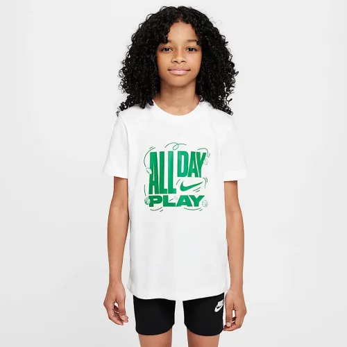 Nike Sportswear Big детские футболка цвет белый