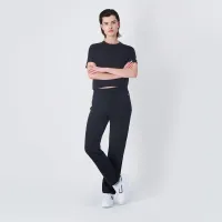 Штани Champion C Logo Patch Drawstring 117124-KK001 - Чорні