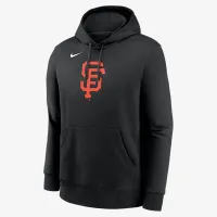 San Francisco Giants Logo Club мужские Nike MLB Pullover Толстовка с капюшоном цвет черный