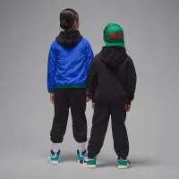 Nike Jordan Brooklyn Fleece Little дитячі 2-Piece Pullover Толстовка з капюшоном комплект колір чорний