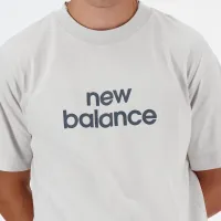 Футболка New Balance MT41582GYM - Серая