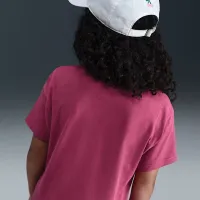 Nike Sportswear Essential Big дитячі (Girls') футболка колір фіолетовий