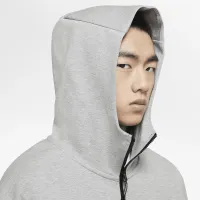 Nike Sportswear Tech Fleece мужские Full-Zip Толстовка с капюшоном цвет серый