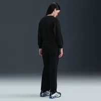 Nike Sportswear Big детские (Girls') Long-Sleeve Fleece Top цвет черный