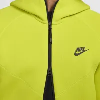 Nike Sportswear Tech Fleece Windrunner мужские Full-Zip Толстовка с капюшоном цвет зеленый
