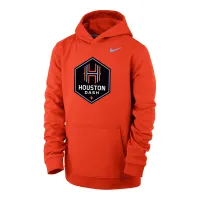 Houston Dash Club Fleece Big дитячі (для хлопчиків) Nike Soccer Толстовка з капюшоном Orange