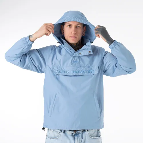 Куртка Alpha Industries Embroidery Logo 106100513 - Блакитна