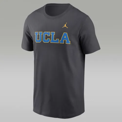 UCLA Bruins Primetime Wordmark чоловічі Nike College футболка колір сірий
