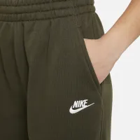 Nike Sportswear Club Fleece Big детские Loose Pants цвет зеленый