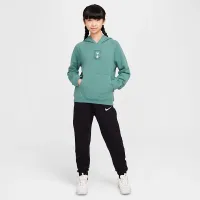 Tottenham Hotspur Third Big дитячі Nike Soccer Pullover Толстовка з капюшоном колір зелений