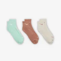 Nike Everyday Plus Cushioned тренировочные Ankle носки (3 пары) многоцветный