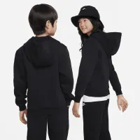 Nike Sportswear Club Fleece Big детские Pullover Толстовка с капюшоном цвет черный