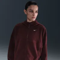Nike One женская Therma-FIT Full-Zip Top цвет красный